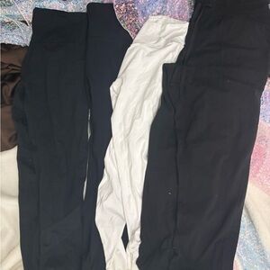 Black and White leggings